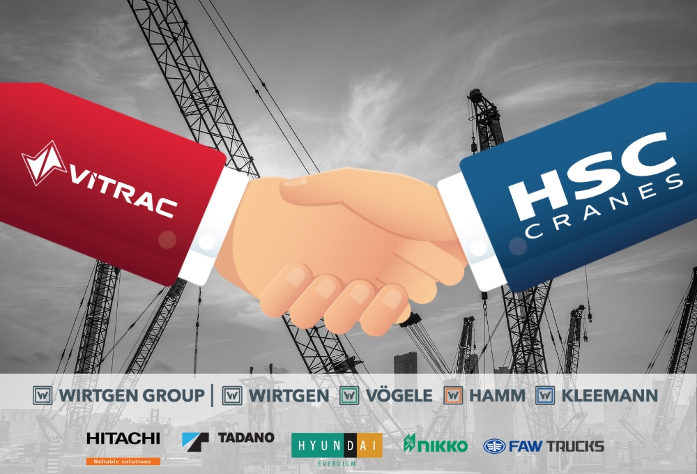 VITRAC CHÍNH THỨC PHÂN PHỐI CẨU BÁNH XÍCH CẦN GHÉP SUMITOMO HSC TẠI VIỆT NAM